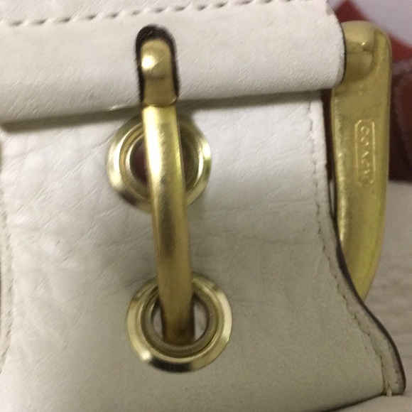 COACH Handbag Leather Pebble Cowhide Hobo 👜 - Picture 7 of 8